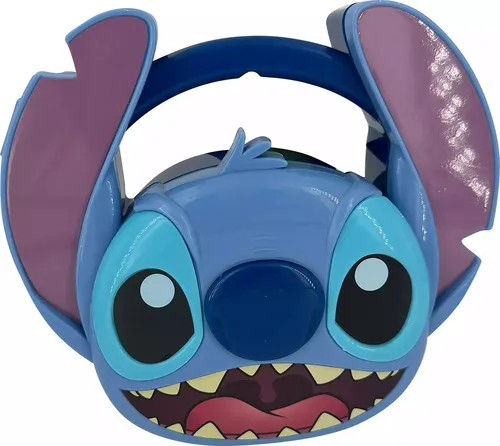 Disney KL88372 Schreibset - Buntes Schreibwarenset im 3D Tragekoffer, mit Disney Stitch Design für kreative Kinder