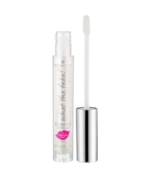 essence What the fake! Plumping Lip Filler Lipgloss 4.2 ml - Oh My Plump! für voluminöse Lippen - Lipgloss mit plumping Effekt, spendet Feuchtigkeit und sorgt für weiche, gepflegte Lippen ohne Mikroplastik. Ideal für ein strahlendes Finish!