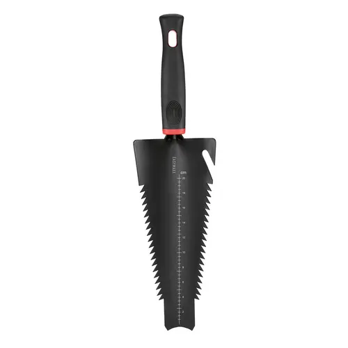 EASYmaxx Wurzelspaten Wurzelschaufel Multifunktions Gartengerät 4 in 1 rot