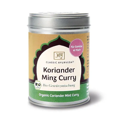 Classic Ayurveda Bio Koriander Minz Curry
