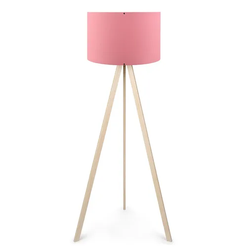 Opviq AYD-1519 Stehlampe in Rosa - Moderne Stehlampe aus MDF, 38 x 140 cm, vereint Stil und Funktionalität. Ideal für Wohnzimmer oder Schlafzimmer, schafft eine einladende Atmosphäre mit ihrem eleganten Design.