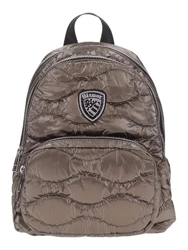Blauer USA Wave03 F4Wave03 Rucksack - Schulrucksäcke mit zwei Hauptfächern, exklusivem Logopatch und schimmernder Metallic-Optik – ideal für Schule und Freizeit.