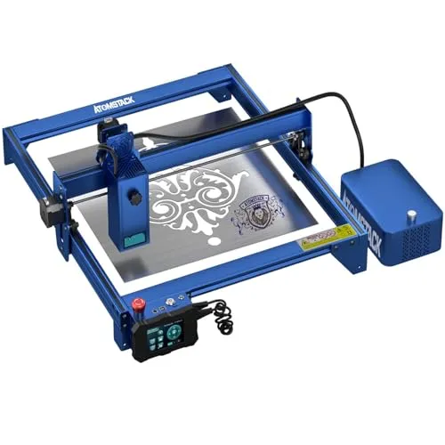 ATOMSTACK S20 Pro Laser Graviermaschine, Laser Cutter 130W Laserleistung, 20W Lasers 300W Lasereffekt mit F30 Pro Air Assit, Offline-Gravur und Wifi App für Handy 400 * 410mm
