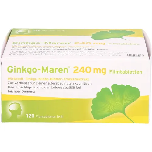 Ginkgo-Maren 240 mg Filmtabletten 120 St