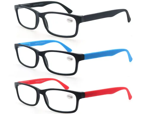 Pack Lesebrille 4.0 Herren/DamenGute BrillenHochwertigRechteckigeKomfortabe... 3