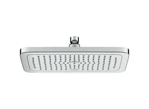 hansgrohe Croma E Kopfbrause 26258000 - Kopfbrause mit verstellbarem RainAir-Strahl für ein erfrischendes Duscherlebnis. Vollverchromte Strahlscheibe aus Metall, abnehmbar zur einfachen Reinigung.