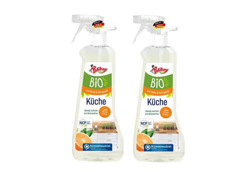 poliboy - 1 Liter - Bio Küchenreiniger (kraftvolle Reinigung mit Seifenschaum für die Küche - Made in Germany)