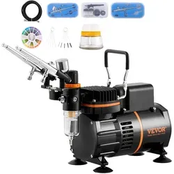VEVOR Airbrush-Set mit Luftkompressor
