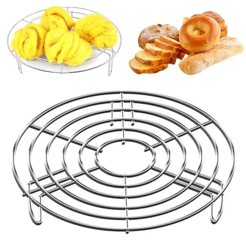 LYSPBAO Edelstahl Dampfrost 20 cm – Robust & Stabil für die Küche
