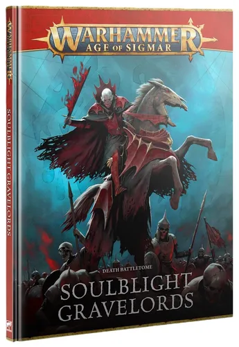 Kriegsbuch des Todes: Soulblight Gravelords (DE) – Warhammer AoS Battletome - Entdecken Sie die deutsche Ausgabe des Battletome für die Soulblight Gravelords! Ideal für Sammler und Spieler, bietet es umfassende Informationen und spannende Inhalte.