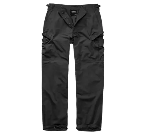 Brandit BDU Ripstop Trouser Cargohose, Schwarz, Größe M