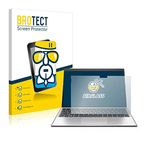 BROTECT Schutzglas Folie für HP Elite x2 G8 - Extrem kratzfest und ultra-transparent - Displayschutz für Tablets, mit 9H Härte, Anti-Fingerprint-Beschichtung und einfacher, blasenfreier Anbringung für maximalen Schutz und Klarheit.