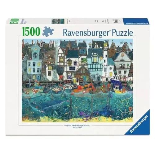 Hafen der Wunder: Ein geschäftiger Fantasy-Hafen von Ravensburger
