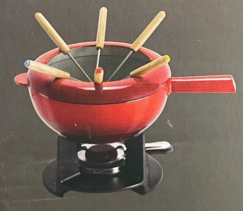 Zwilling Fondue Set aus Gusseisen für 6 Personen