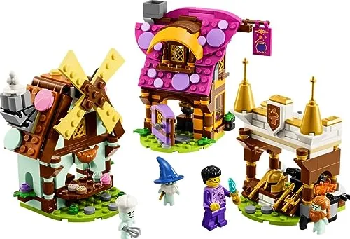 Lego® Dreamzzz 40657 Traumdorf – Magisches Bauset - Entdecken Sie mit dem Lego® Dreamzzz Traumdorf (40657) eine zauberhafte Welt für Kinder ab 7 Jahren. Mit interaktiven Bauanleitungen und charmanten Details wie einer rotierenden Windmühle sorgt dieses Set für kreativen Spielspaß.