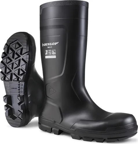 Dunlop WORK-IT BLACK PVC SR LO LG S5 Stiefel Gr. 35 von Dunlop