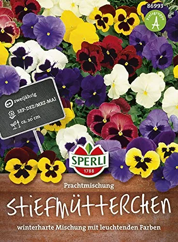 Sperli-Samen Stiefmütterchen Prachtmischung