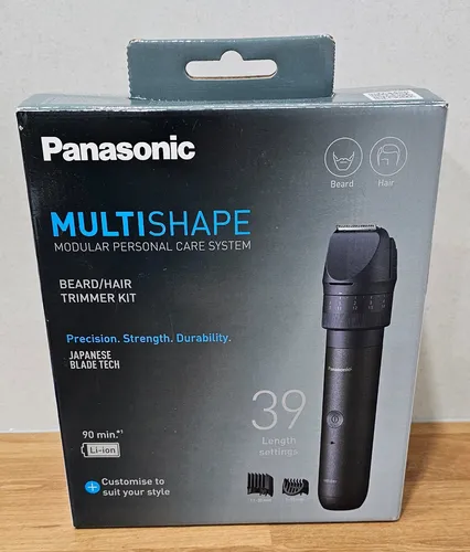 Panasonic MULTISHAPE ER-CKL1 Körperpflege-System - Modulares Gesichtshaartrimmer-System mit 39 präzisen Schnittlängen, wasserdichtem Design und langlebigem Li-Ionen-Akku für individuelle Pflegeerlebnisse.