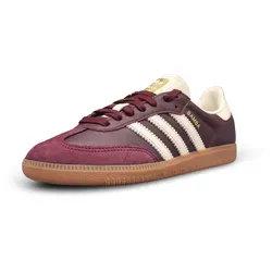 Adidas Samba OG Maroon Gold Metall - 40 - Stylische Sneakers von Adidas in Maroon und Gold, ideal für Freizeit und Sport. Hochwertige Verarbeitung und zeitloses Design für optimalen Tragekomfort.