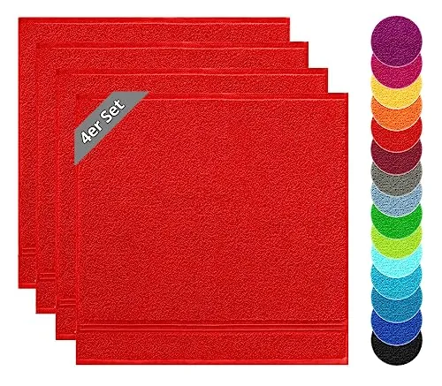 Geschirrtücher Rot von Lashuma