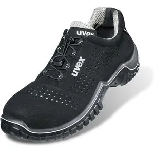 Uvex Motion Style Halbschuh - Sicherheitsschuhe S1 SRC für Herren - Herren Industrie & Handwerk Schuhe mit ESD-Schutz, rutschhemmender Laufsohle und atmungsaktivem Obermaterial für höchsten Tragekomfort und Sicherheit.