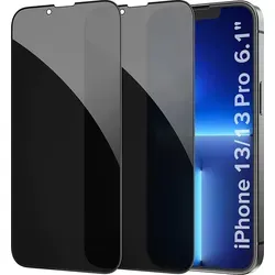 AVANA iPhone 13 / iPhone 13 Pro Panzerglas Sichtschutz Schutzfolie Display Schutzglas 9H Anti-Spy Panzerfolie 2 Stück