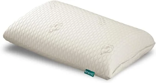 KNERST Nackenstützkissen - Memory Foam Kissen mit 100% CosyPUR Gelschaum, ergonomisch und atmungsaktiv für optimalen Schlafkomfort in jeder Position