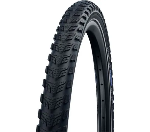 Schwalbe Marathon 365 Drahtreifen 28 x 2.15 - Fahrradreifen für City Bikes, äußerst langlebig und ideal für ganzjährige Nutzung mit exzellentem Grip und Pannenschutz.