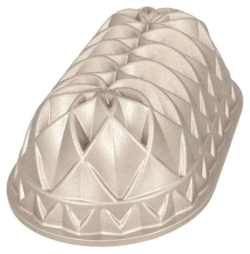 Birkmann Kastenform Contoura, Gold, 26x8x14.6 cm, antihaftbeschichtet - Backformen - Die Birkmann Kastenform Contoura in Gold ist antihaftbeschichtet und sorgt für müheloses Backen ohne Ankleben.