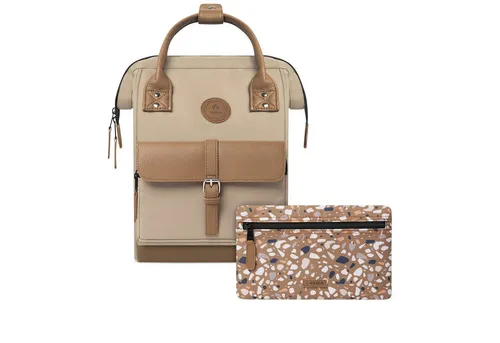 Cabaïa Adventurer Rucksack Kuala Lumpur Mini 10L - Wasserabweisend & Laptopfach bis 10,5 Zoll - Tagesrucksäcke mit MOLLE-System für individuelle Gestaltung, wasserabweisend und vegan zertifiziert – ideal für Reisen und Alltag.