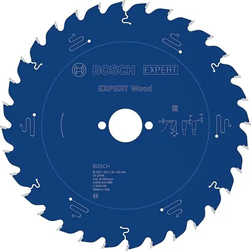 Bosch Kreissägeblatt Expert for Wood 225mm, 32 Zähne von Bosch