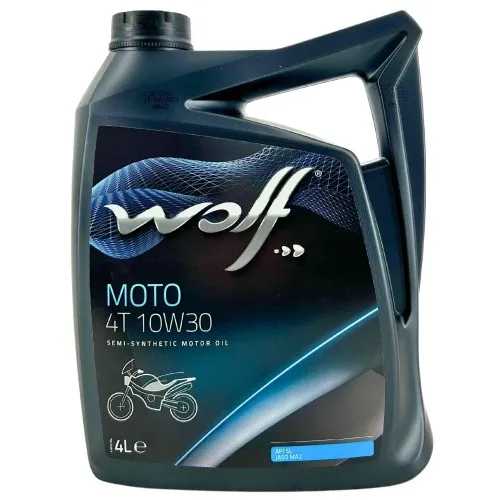 Wolf Moto 4T JASO MA2 API SL 10W-30 4 Liter