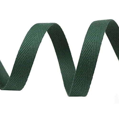 Köperband 1m x 10mm breit große Farbwahl Einfass- Nahtband Gurtband Baumwollband