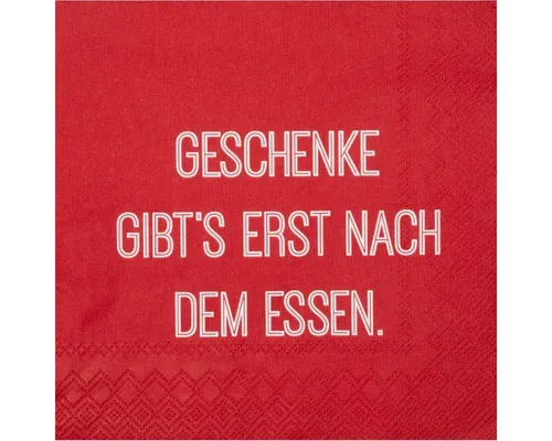 Papierservietten Rot von Räder