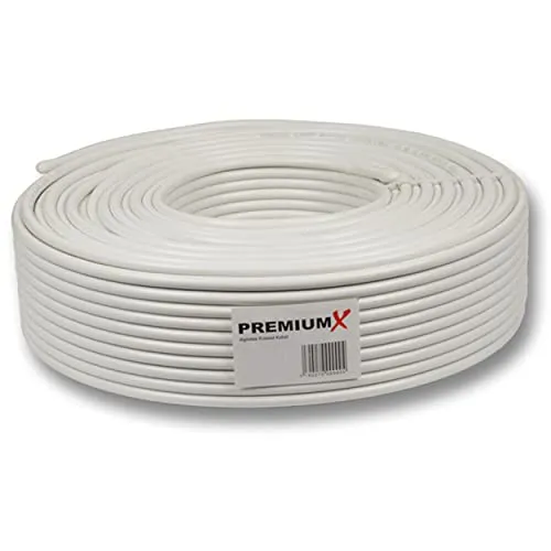 Premium X 25m DELUXE PRO Koaxialkabel 135dB 5-Fach geschirmt, reines Kupfer SAT Antennenkabel