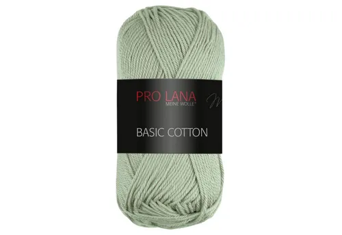 Pro Lana Pro Lana BASIC COTTON Baumwollgarn 50 g Häkelwolle, 125 m (Perfektes Baumwoll-Garn für leichte Pullover, Mützen und Accessoires), 50 g