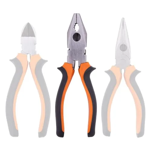 BOOMET Kombizange 160mm · Universalzange · verschiedene Ausführungen zur Auswahl · Zange für Greifen Halten Biegen und Schneiden · ergonomischer Griff