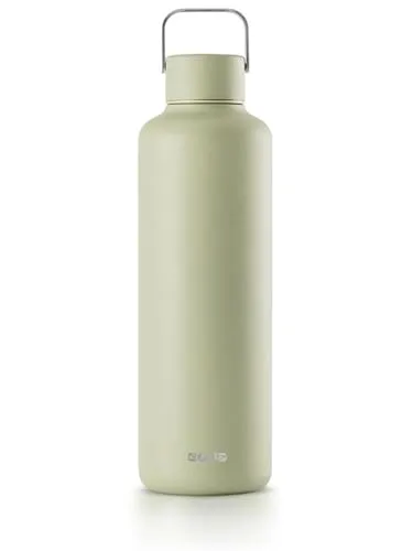 EQUA Timeless Trinkflasche 1000ml - BPA-freie Edelstahl-Trinkflasche, auslaufsicher und langlebig, ideal für unterwegs und umweltfreundlich.