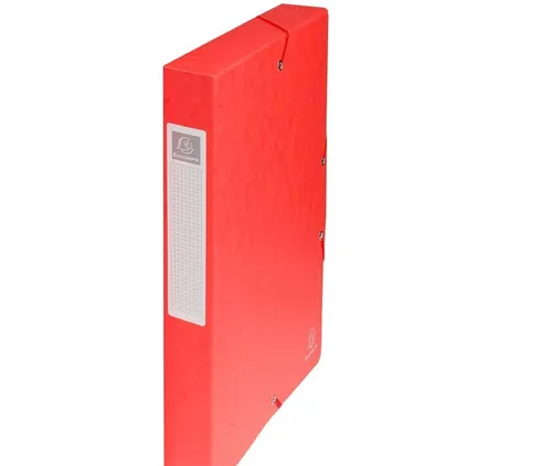 Exacompta 50405E - 8er Pack Premium Sammelboxen, aus extra starkem Colorspan-Karton, ideal für DIN A4 und mit Gummizug für sicheren Halt