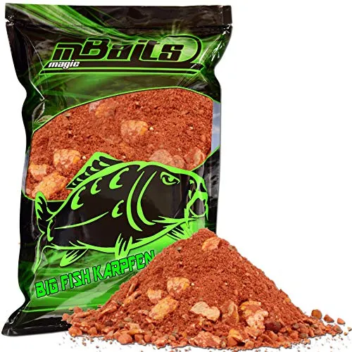 Angel-Berger Magic Baits Groundbait Grundfutter Angelfutter Verschiedene Sorten (Big Fish Karpfen, 1Kg)