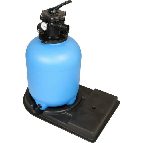 Pool Filterkessel Trend Top Ø 500 mm I 6-Wege-Ventil I ohne Pumpe I blau