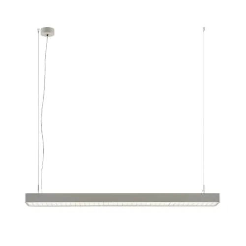 Arcchio LED Büroleuchte Susi - Modern & Energiesparend - Moderne 2-flammige LED Büroleuchte aus Aluminium, ideal für Büro und Wohnräume. Inklusive hochwertiger Leuchtmittel für sofortige Nutzung und angenehmes Licht.