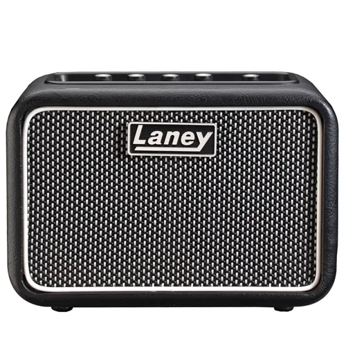 Laney Mini-ST-SuperG Gitarrenverstärker - Kompakter 3-Watt Combo-Verstärker für Gitarristen, ideal für Zuhause und unterwegs, bietet legendären Sound und Delay-Effekt für kreatives Spielen.