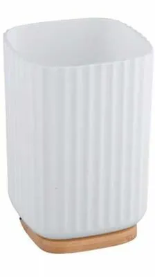Wenko Rotello Zahnputzbecher, weiß