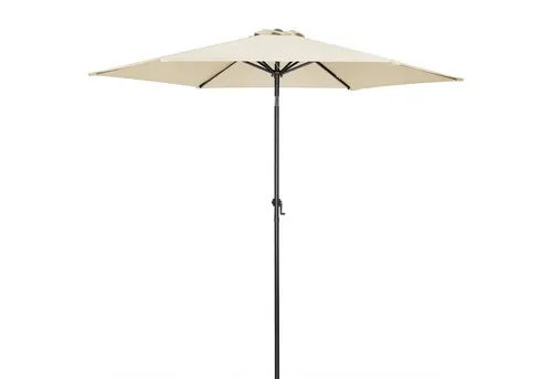 Kingsleeve® Sonnenschirm 300 cm - UV Schutz 80+ und knickbar - Sonnenschirme mit Ø300 cm, UV Schutz 80+, ideal für Balkon und Garten. Neigbar, wasserabweisend und stabiler Aluminium-Mast für perfekten Sonnenschutz.