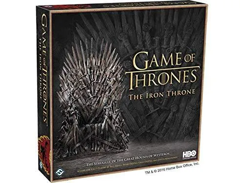 Produktbild Game of Thrones HBO Iron Throne Board Game - English