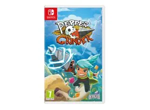 Devolver Digital Pfeffermühle - Nintendo Switch - Spiele für Nintendo Switch: Erlebe spannendes Bohren und knacke clevere Rätsel in einer bunten Welt voller Abenteuer und Juwelen!