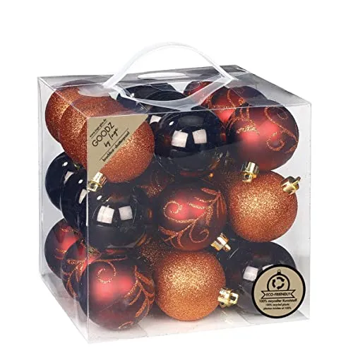 Inge-glas Weihnachtskugeln Kunststoff 6cm 27er Set von INGE-GLAS