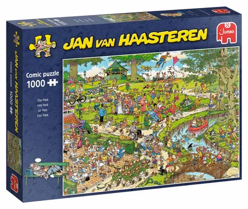 Jumbo Spiele 1119800101 Jan van Haasteren Der Park 1000 Teile Puzzle