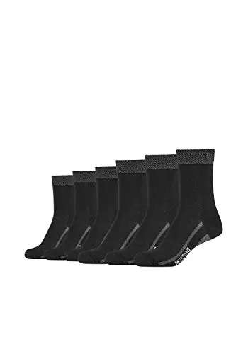 MUSTANG Damen Socken 6er Pack 35/38 black